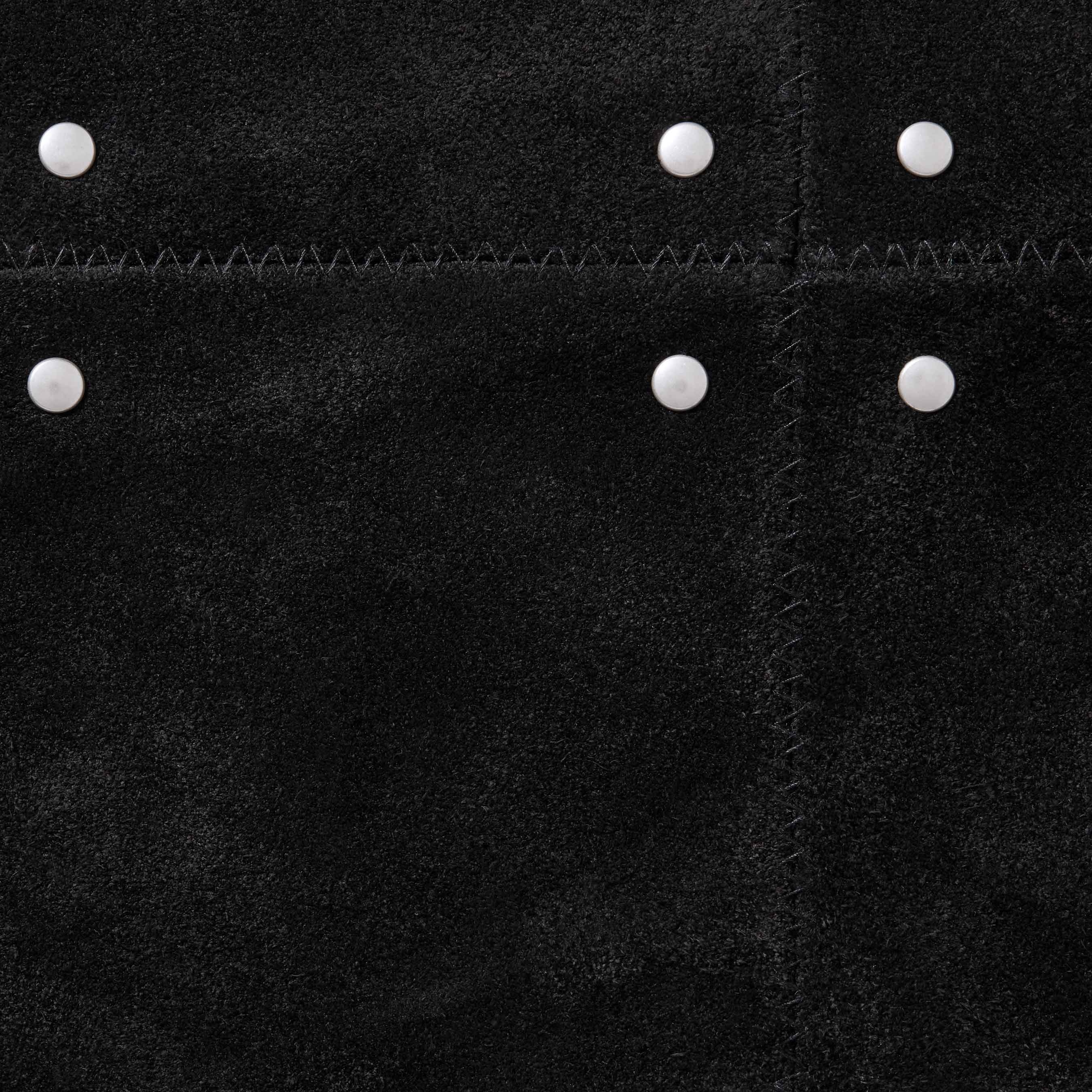Studded Suede Zip Up Cardigan view 9